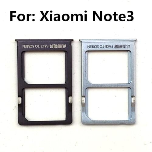 SIM Card Tray Slot Holder Adapter For Xiaomi Note 3 Micro SD Reader Card Holder Repair Replacement Parts