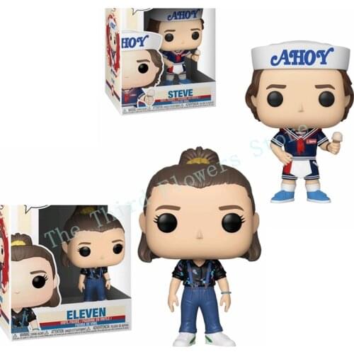 NEWest Periphery Stranger Things Steve #803 Eleven #843 Vinyl Action Figures Toys for Children Gifts