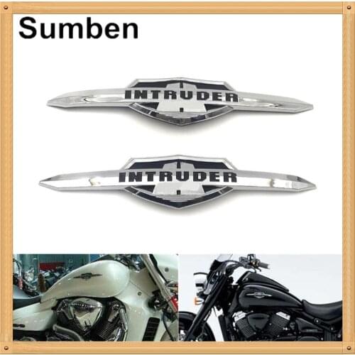 Fuel Gas Tank Emblem 3D Badge ABS Decal Side Stickers for Suzuki Intruder 400 700 800 1400 VL125 VL250 VL400 VL800 VL1500 C1500T