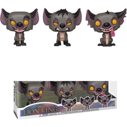 FUNKO Disney The Lion King BANZAI SHENZI&ED Simba Luau Pumbaa Mufasa Vinyl Action Figure Collected Model Toys for Children