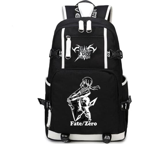 Anime Fate grand order Backpack Cosplay Canvas men women Bag Schoolbag Travel Bags Student Both Shoulders Package