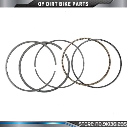 Motorcycle Cylinder Bore Size 60mm Piston Rings Kit For YinXiang YX 150cc 160cc Horizontal Engine Dirt Pit Bike ATV Quad Parts