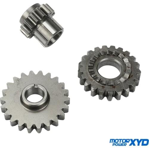 Motorcycle Start Gear Bridge Gear Driven Gear Kit For YinXiang YX 150cc 160cc Horizontal Engine Dirt Pit Bike Parts