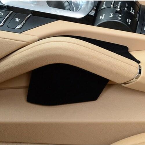 Armrest Storage Container Black Car Inner Center For Porsche Cayenne 2011-2018 Holder