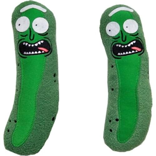 20cm Rick Cute Pickle Rick Plush Stuffed Toy Doll Funny Soft Pillow Stuffed Doll Toys For Girls Birthdays Gifts Kids