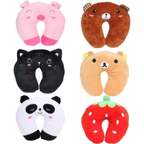 Soft Baby Toy Toddler Headrest Pillow Baby Head Protection Children Car Safety Seat Neck Support Pillow Stroller Accessories