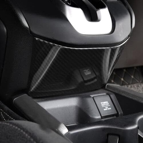 For Honda crv CR-V 2017 2018 2019 Interior decoration stickers Central control gear decoration stickers modified car accessories