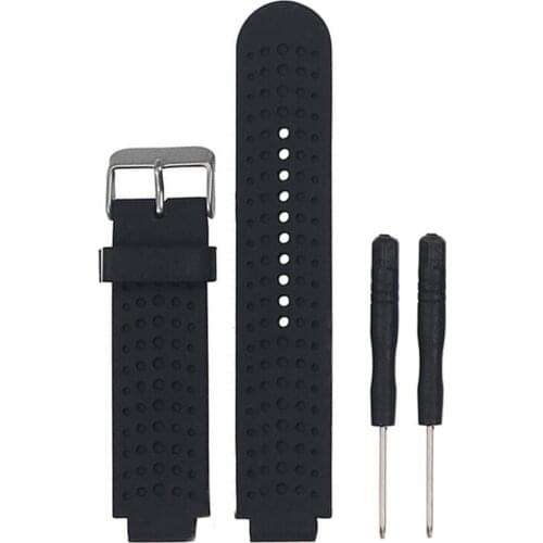 Outdoor Colorful Replacement Silicone Wrist Band Strap For Garmin Forerunner 220/230/235/620/630 Wristband Replace Accessories