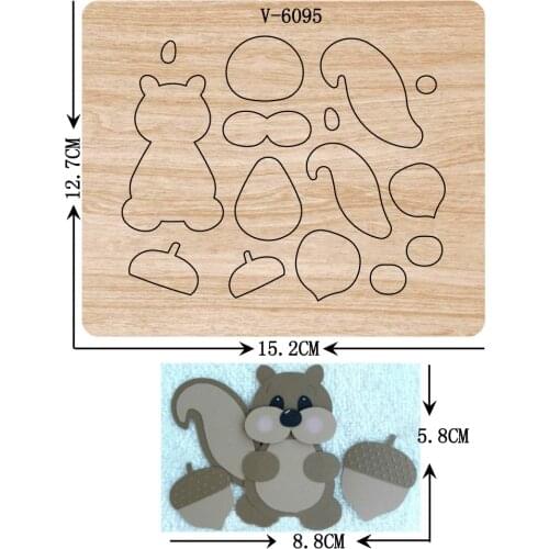 New wooden dies cutting dies for scrapbooking Multiple sizes V-6095