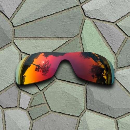 Violet Red Sunglasses Polarized Replacement Lenses for Oakley Antix