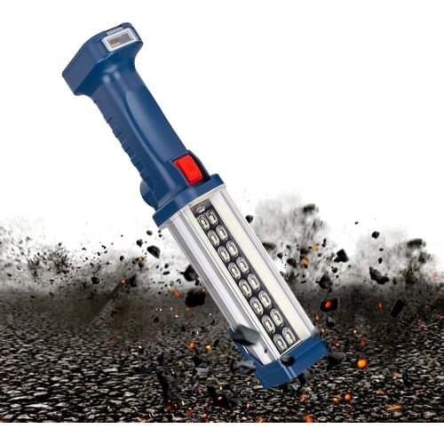 20W Super Bright Portable LED Rechargeable Handheld Work Light with Magnetic Base For Car Repair Camping Hiking Backpacking