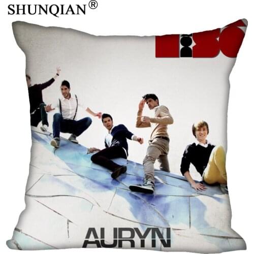 Auryn Pillowcase Square Zippered Home Decorative Pillow Cover Wedding Custom Gift For Two Sides Printed