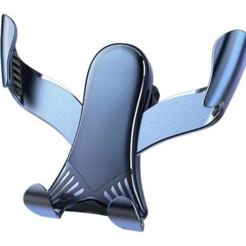 Z25 Car Mobile Phone Bracket Multifunctional Air Outlet Gravity Holder Car Mount Air Vent Clip Stand Mobile Bracket Support