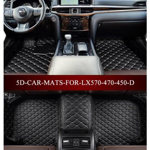 Leather Car floor mat carpet rug for Lexus ES GS GSF GX LX IS LS430 LS450 LS600 LS350 LX570 LX470 RX350 custom fit car foot mats