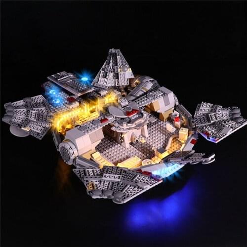 Vonado LED Lighting Set for 75257 Millennium Falcon Light Kit, Not Included The Building Block
