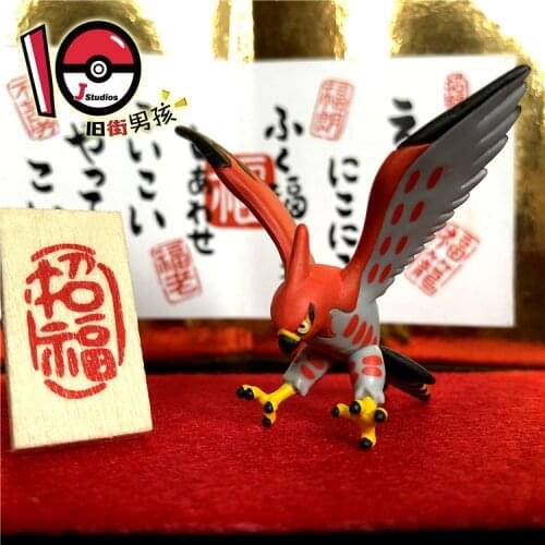 Genuine Pokemon Meowth Torchic Machop Dugtrio Vaporeon Litleo Stufful Piplup Jolteon Action Figure Model Toys