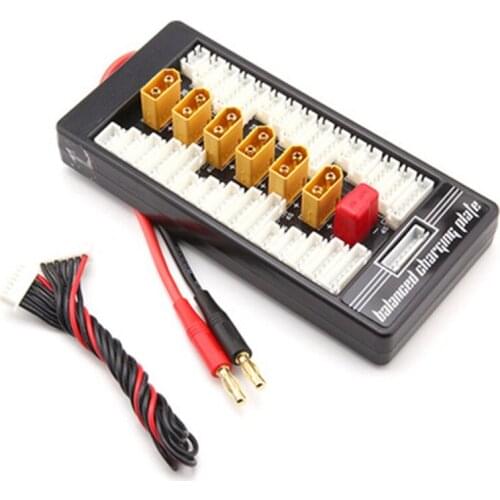 2S-6S XT60 Plug Parallel Charging Board Para Board XT60 Plug for Imax B6 B6AC B8 UN A6