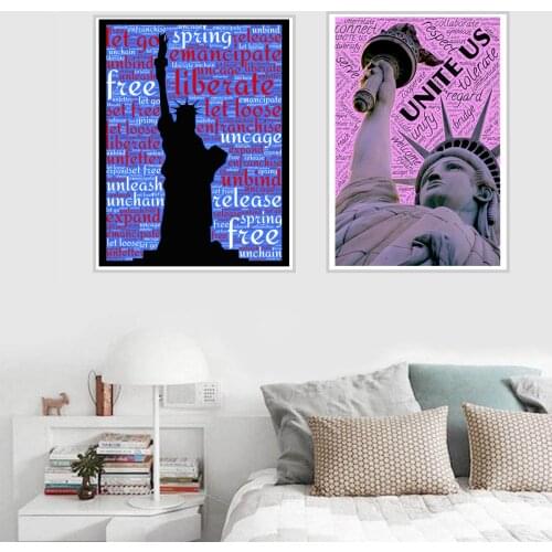 Statue Character Poster Canvas Print Painting Wall Art Living Room Home Decoration