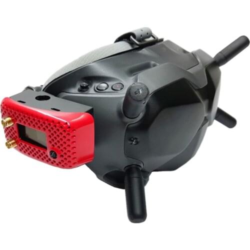 Receiver Module Mount Holder FPV Goggles V3.0/PLUS RX Aluminum Protector Case Cover for DJI FPV Goggles