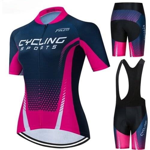 2021 Womens Cycling Jersey Clothing Summer Mountain Bike Pro Team Bicycle Clothes Anti-UV Ropa Ciclismo mountain bike clothing