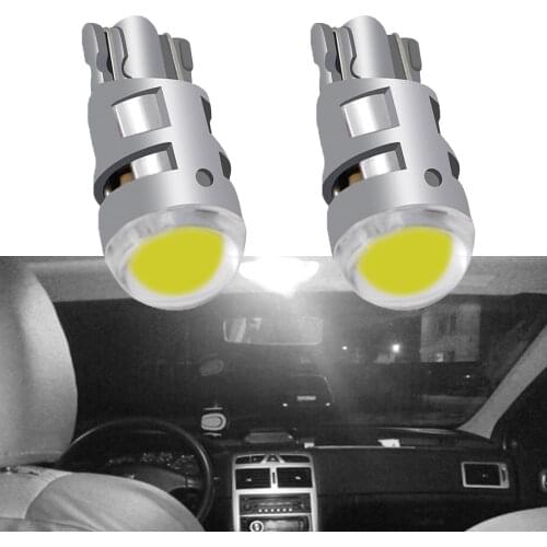 2Pcs T10 Led Signal Lamp Car Bulb W5W Led Reading Interior Lamps cob Clearance Backup Reverse Light License Plate Lamp