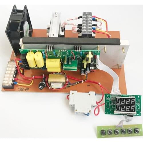 2400W with freqeuncy 20khz,25khz,28khz,30khz,33khz,40khz adjusatble ultrasonic cleaning generator Circuit board