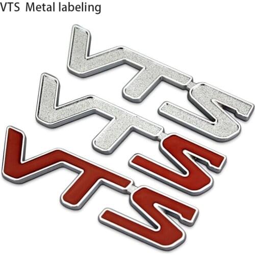 3D VTS Labeling Metal Badge Emblem Decals Car Fender Stickers For Citroen C2 C4 C5 C-Qurate Auto Accessories Car Styling