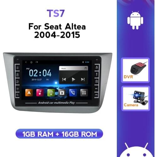 2 Din Car Radio 9 inch DVD Audio Multimedia Player For Seat Altea 2004-2015 Toledo 2004-2009 GPS Navigation Stereo SWC Wifi IPS