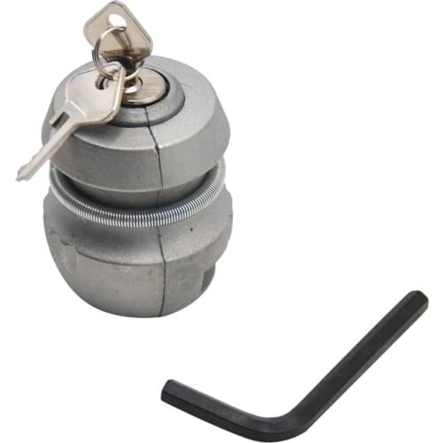 Auto Parts Trailer Lock Anti-Theft Device Insertable TraIler Hitch Lock Heavy Duty Coupling Security Caravan Tow