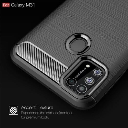 For Cover Samsung M31 Case For Samsung Galaxy M31 Soft Shockproof Shell Silicone Back TPU Case For Samsung M30S M31 M21 Fundas