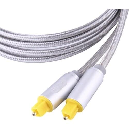 Digital SPDIF Fiber Toslink Optical Audio Cable For TV Box PS4 Speaker Wire Soundbar Amplifier Subwoofer 1M/1.5M/2M/3M/5M