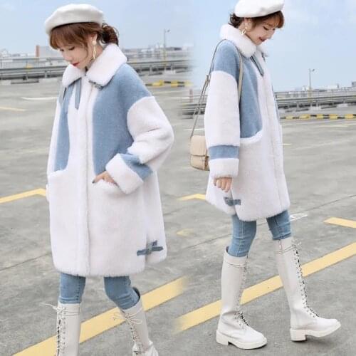 CNMR Women's Long Sheepskin Coats