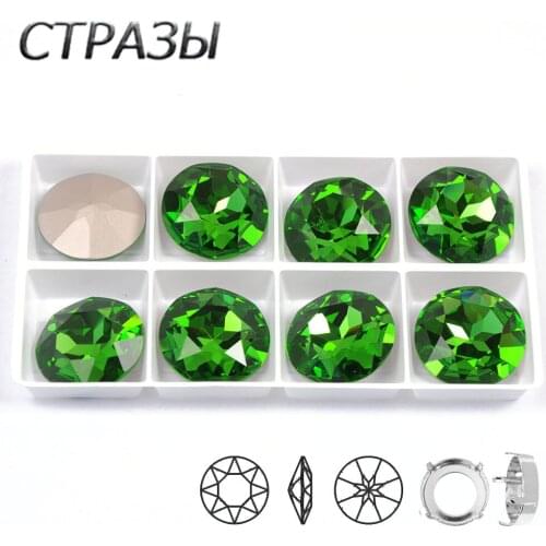 CTPA3bI Peridot Color Glass Beads Crystal Sew on Rhinestones DIY Jewelry Making Stones For Dacing Dress Gym Suit Decoration