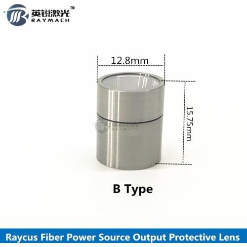 Raycus Output Connector Protective Lens Group QBH Proterctive Windows For Raycus Fiber Power Source WSX Fiber Laser Cutting