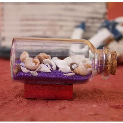 ANGRLY Creative Gifts Mediterranean Style Wander Sailing Wishing Bottles Sailing Decoration Business Party Wedding Decoration