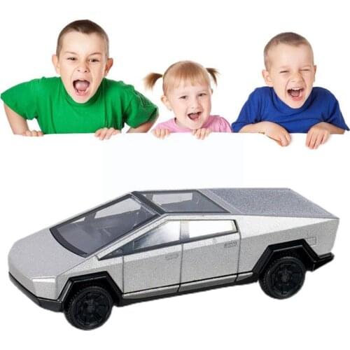 1/64 Alloy Car Model Toy For Cybertruck Diecast Car Toy Vehicles Car Model Gifts Children Replica