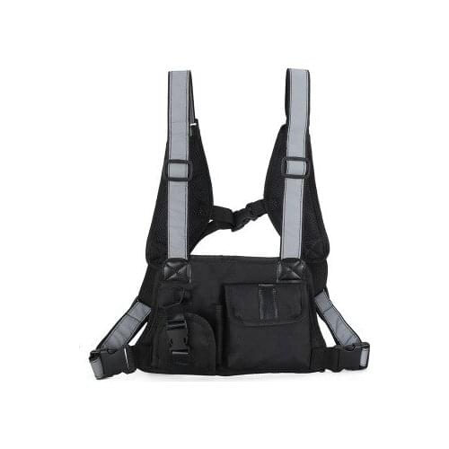 Chest Bag for Men Hip Hop Harness Chest Rig Bag Vest Streewear Women Tactical Shoulder Bag Multi-function Travel Casual Rucksack