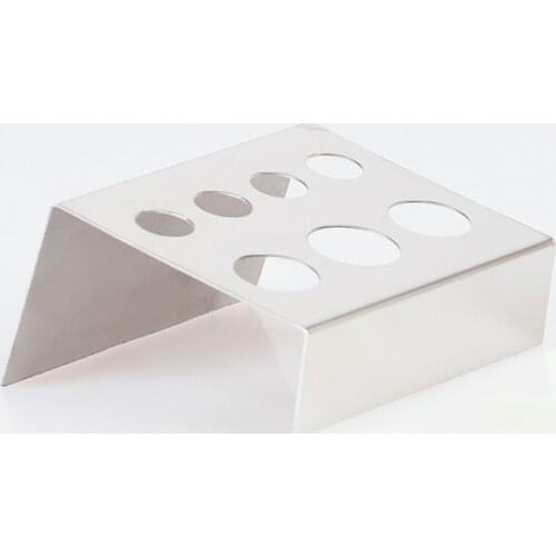 Wholesale- Lot of 50pcs Tattoo Ink Cup Holder Stainless Steel Pigment Cup Holder for Kits Tool IA305