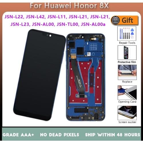 For HUAWEI Honor 8X View 10 lite Version JSN-L22 L42 L11 L21 L23 AL00 TL00 Original LCD screen assembly with front case