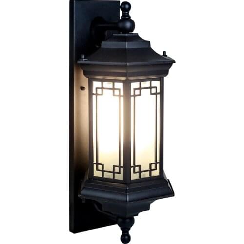 Outdoor Waterproof Tengwang Pavilion Wall Lamp Balcony Courtyard Aisle Villa New Chinese Garden Gate Community Exterior Wall