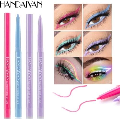 21 Colors Eyeliner Pen Ultra-fine Waterproof And Sweatproof Non-smudge Eyeliner Wholesale Makeup Cosmetic Maquillaje TSLM1