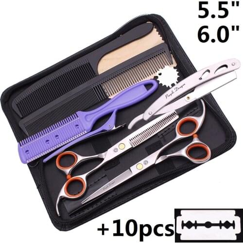 L1218 5.5" 6" Scissors Hair Professional Hairdressing Hair Scissors Hair Cutting Scissors Barber Scissors Kit