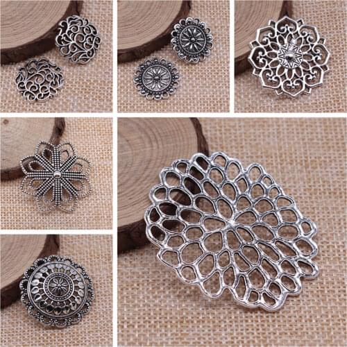 Malzahar Mandala Pattern Charms diy jewelry bracelet charms for jewelry making kit accessories