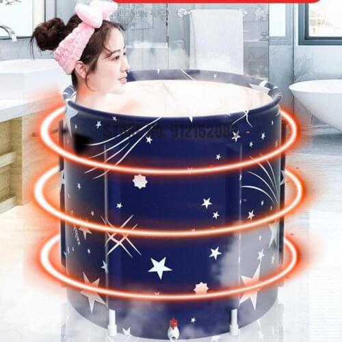 Bath Bucket Adult Folding Bath Bucket Adult Bath Bucket Household Bathtub Childrens Bathtub Body Bath Bucket Artifact