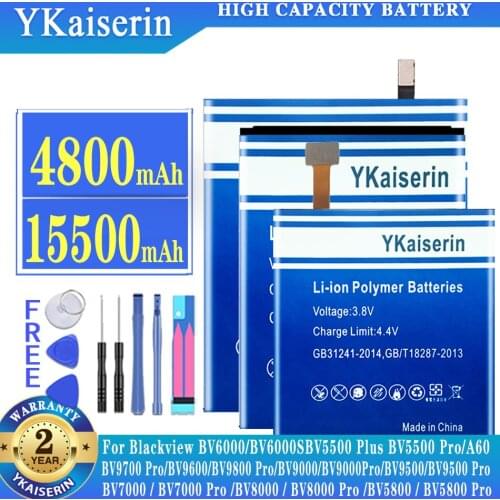 YKaiserin Batteries For Blackview BV5800 Phones