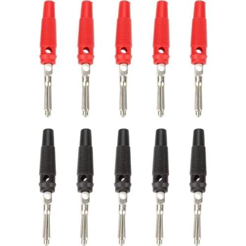 Banana Plug 4mm 32A High Current Banana Connector Used for Speaker Amplifier Test Probe Connector 10Pcs