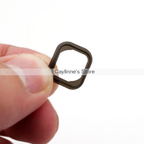 50pcs Home Button Rubber Holder for iPhone 5S 5 5C 4S Home Holding Gasket Space Adhesive Sticker Replacement Parts