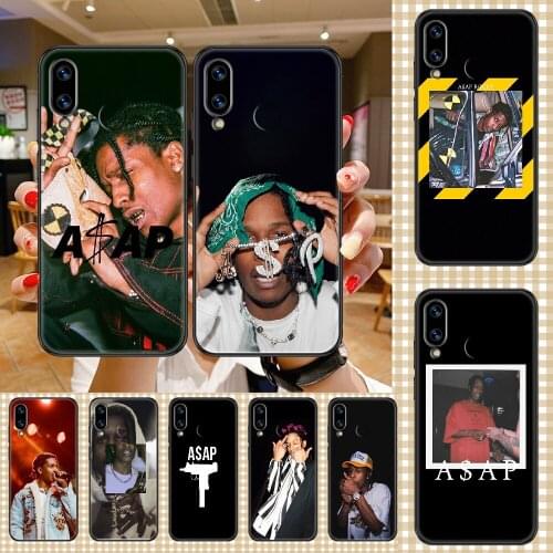 Rapper Asap rocky Phone case For Huawei Honor 6 7 8 9 10 10i 20 A C X Lite Pro Play black soft coque tpu funda pretty hoesjes