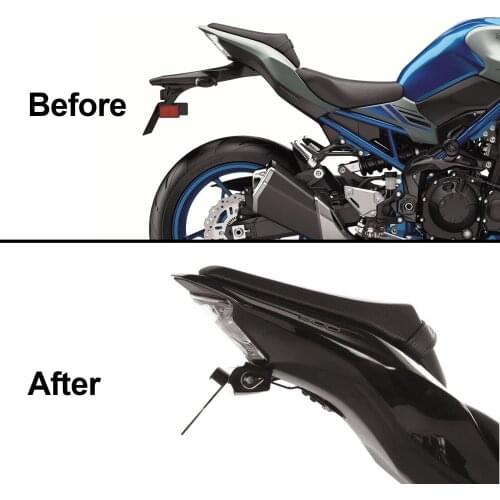 For KAWASAKI Z 900 Z900 2017-2020 2019 18 Fender Bracket Tail Tidy Support Stand Steady Registration License Plate Frame Holder