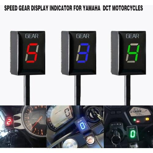 Gear Display For Yamaha xjr 400 fz 16 xjr 1300 fjr 1300 MT-03 Gear Indicator Motorcycle Ecu Mount 1-6 Speed Meter
